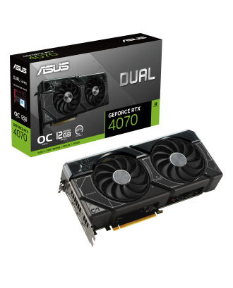 ASUS Dual GeForce RTX 4070 OC Edition 12GB GDDR6X